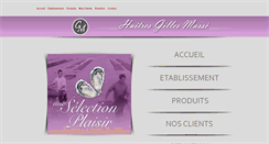 Desktop Screenshot of huitres-masse-marennes-oleron.com
