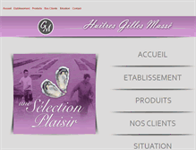 Tablet Screenshot of huitres-masse-marennes-oleron.com
